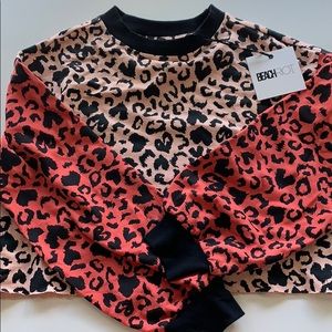 Cheetah Print Crop Top